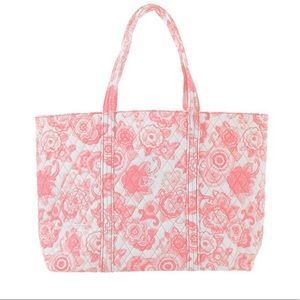 Polo Ralph Lauren quilted tote Vera Brady style